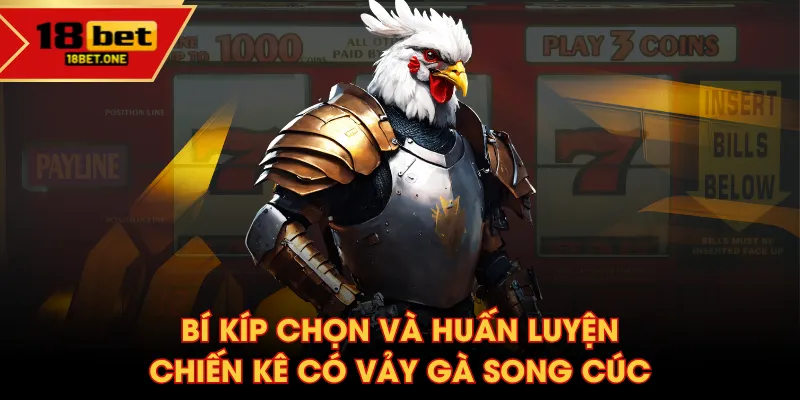 Bí kíp chọn và huấn luyện chiến kê có vảy gà song cúc Bí kíp chọn và huấn luyện chiến kê có vảy gà song cúc